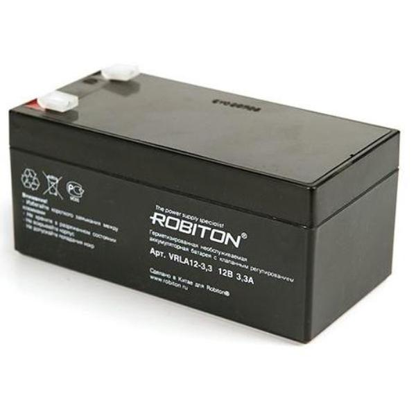 Аккумулятор ROBITON VRLA12- 3.3 12В 3,3Ач