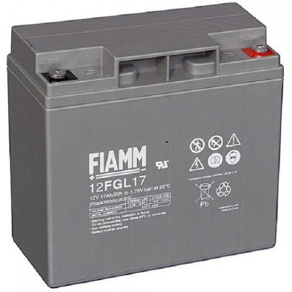 Аккумуляторная батарея FIAMM 12FGL 17 12В 17Ач
