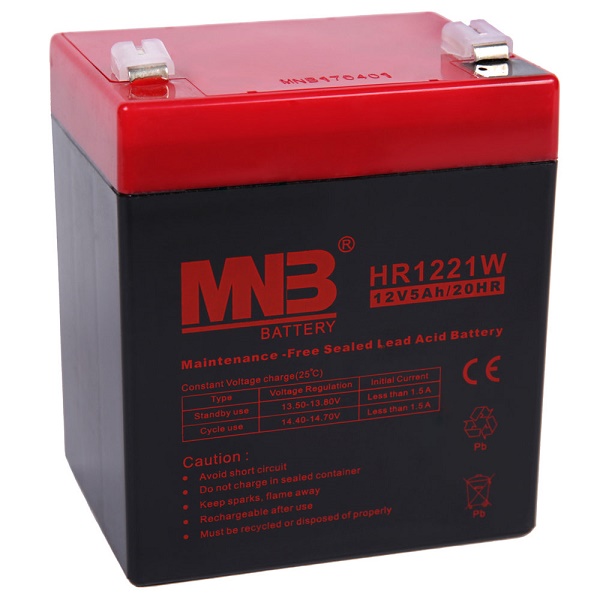 Аккумулятор MNB HR1221W 12В 5,2Ач F2