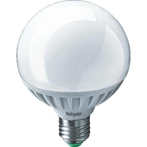 Лампа Navigator NLL-G95 12Вт 230B 2.7K E27 светодиодная