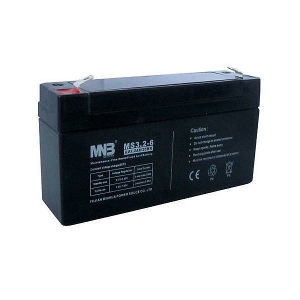 Аккумулятор MNB MS3.2-6  6V 3.2Ah