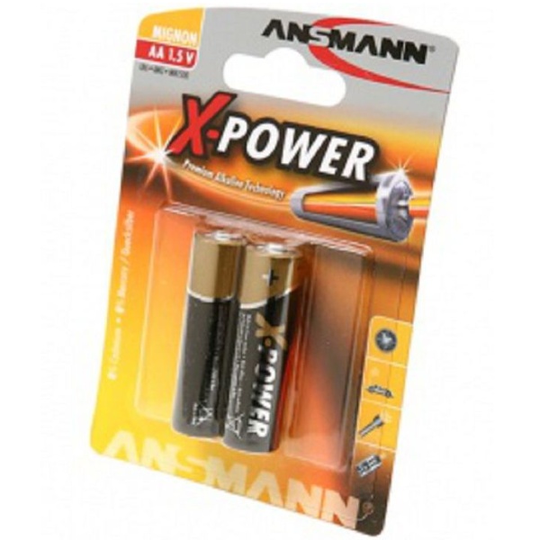 Батарейка ANSMANN  X-POWER 5015613 LR6 BL2
