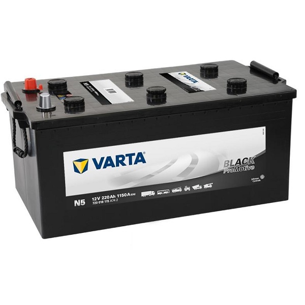 Авто аккумулятор VARTA Promotive Black 220 А/ч  пуск. ток 1150A (129241)