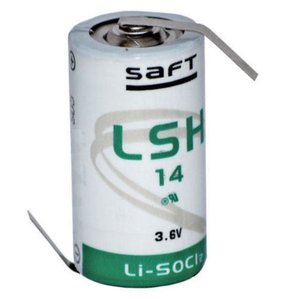 Элемент питания SAFT LSH14 литиевый 3,6В (типоразмер C) SAFT LSH 14 CNR C с лепестковыми выводами