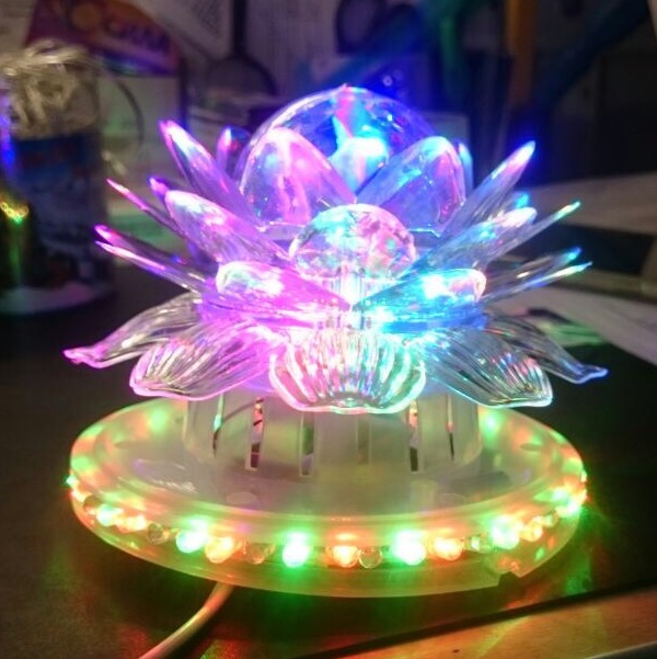 Диско-светильник LED Лилия 9,5х12,5см Китай