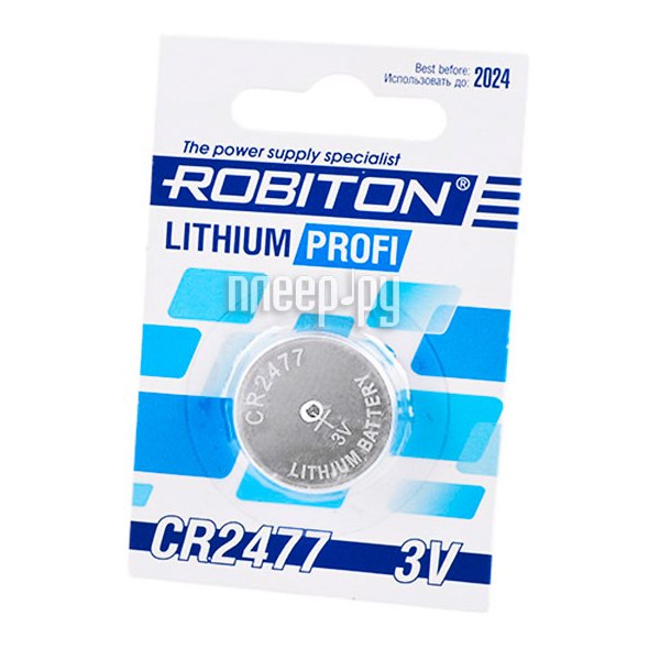 Батарейка  ROBITON  Profi R-CR2477-BL1