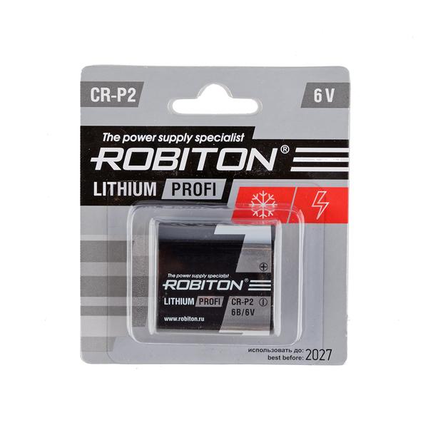 Батарейка  ROBITON  Profi CR-P2 BL1