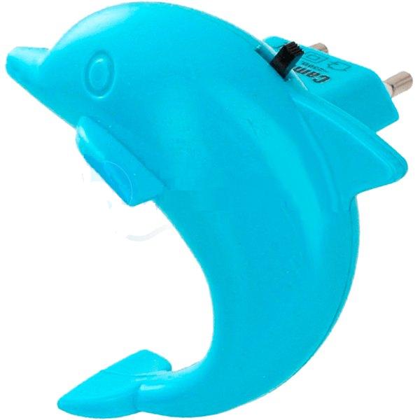 Ночник Camelion NL-181 LED Дельфин с выкл. светодиодный