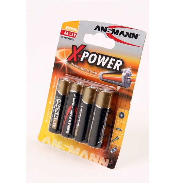 Батарейка ANSMANN  X-POWER 5015663 LR6 BL4