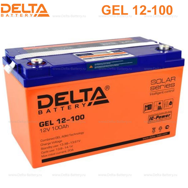 Аккумуляторная батарея DELTA GEL 12-100 12В 100Ач