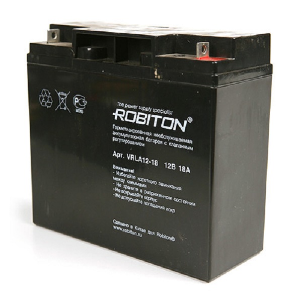 Аккумулятор ROBITON VRLA12-18 12В 18.0 Ач