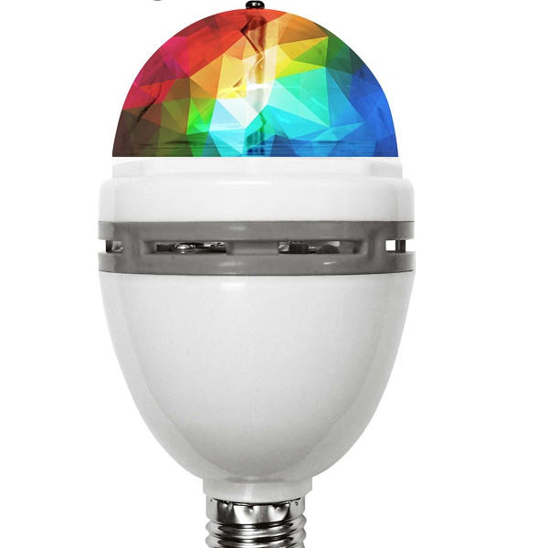 Диско-Лампа LED REV А60 4Вт RGB Е27 со сменными картинками