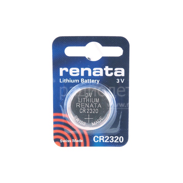 Батарейка RENATA CR2320 3В BP1 (2481) 