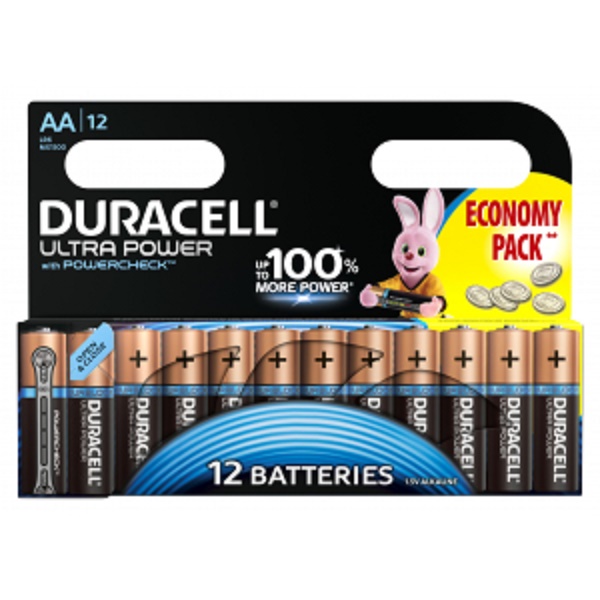 Батарейка DURACELL ULTRA Power LR6 BP12 (Б38766)