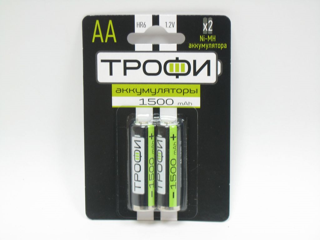 Аккумулятор ТРОФИ АА 1500мАч BP2 (Б19500)