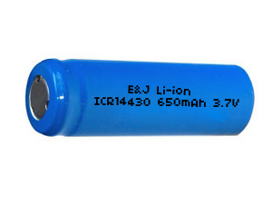 EJ Элемент литий-ионный  ICR14430 3,7V 650mAh Li-Ion