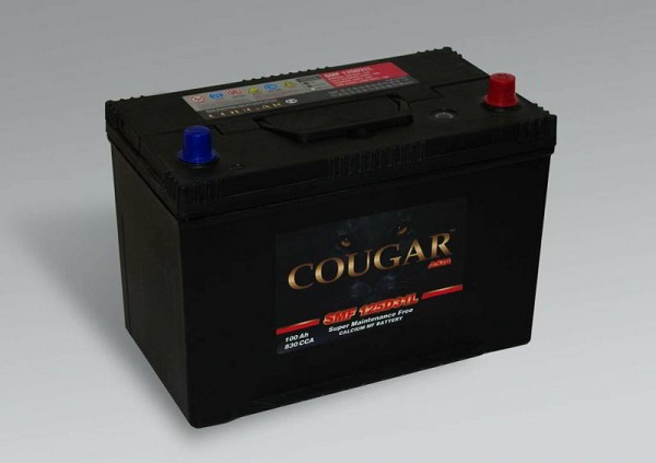 Авто аккумулятор COUGAR SMF_125D31R 100 Ач п.п.нижн.кр   пуск. ток 830А