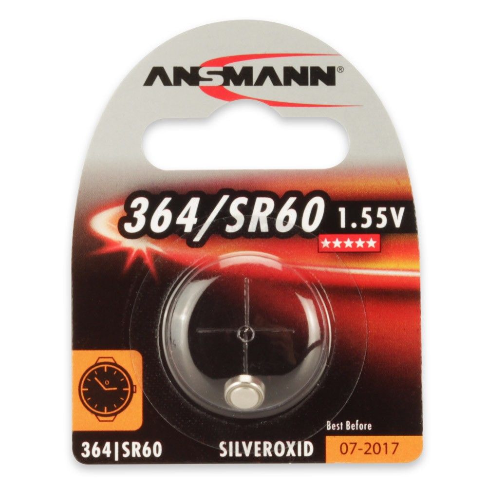 Батарейка ANSMANN 1516-0022 364/SR60 BL1