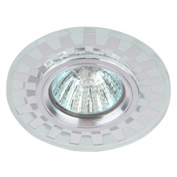 Светильник ЭРА DK LD47 SL декор со светодиодной подсветкой MR16 зеркальный (37358)