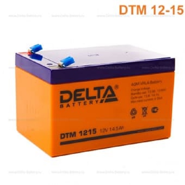 Аккумуляторная батарея DELTA DTM 1215 12В 15Ач