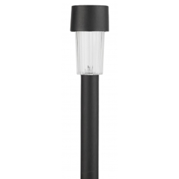 Фонарь ЭРА SL-PL30 на солн. батарее, пластик черный, 30см Садовый (Б18974)