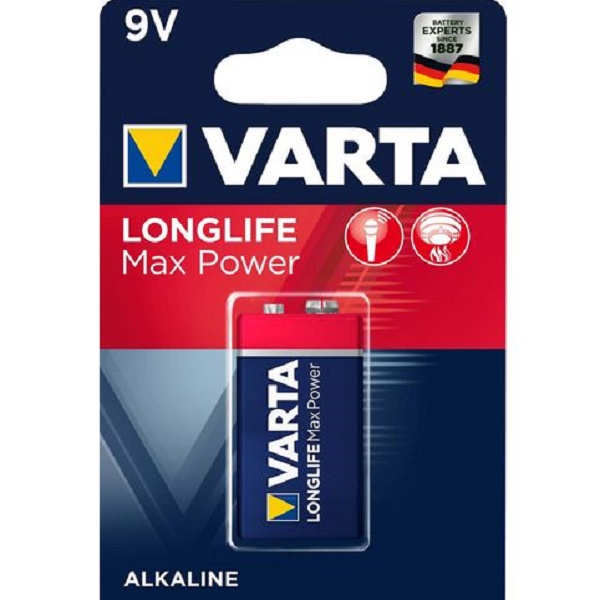 Батарейка VARTA MAX Power 6LP3146 BP1 9В (6LR61) (545612)