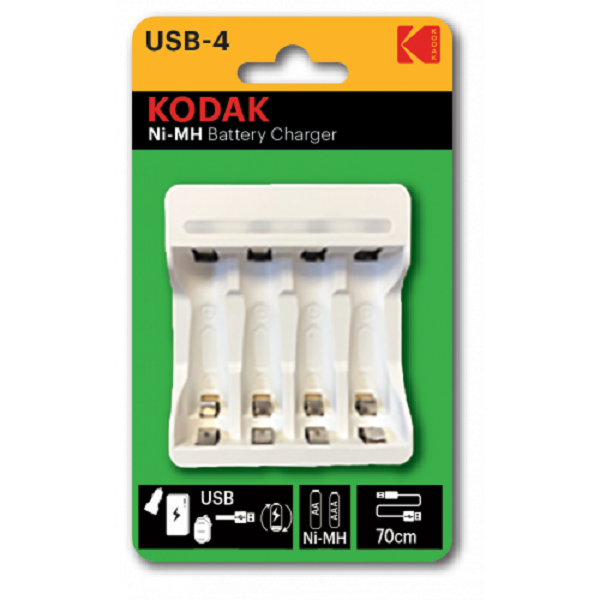 Зарядное ус-во Kodak C8002B USB (AA/AAA) (Б47500)