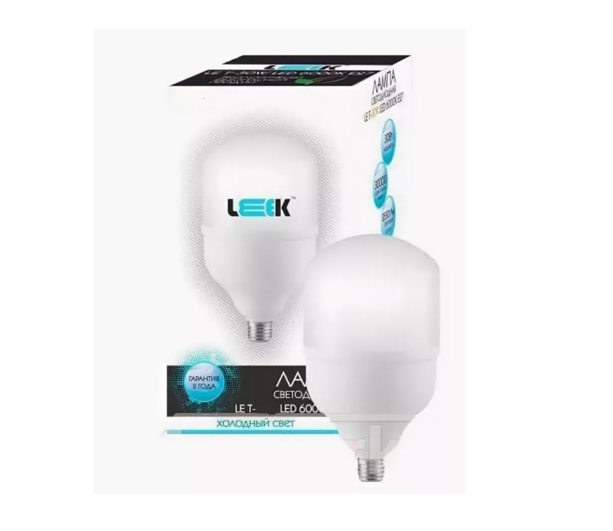 Лампа LEEK LE LED T-30W 30Вт 6K E27 светодиодная