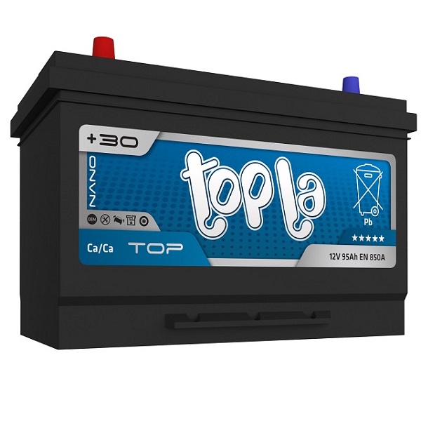 Авто аккумулятор TOPLA TOP JIS 100Ач обр.п. 900А 303х175х220