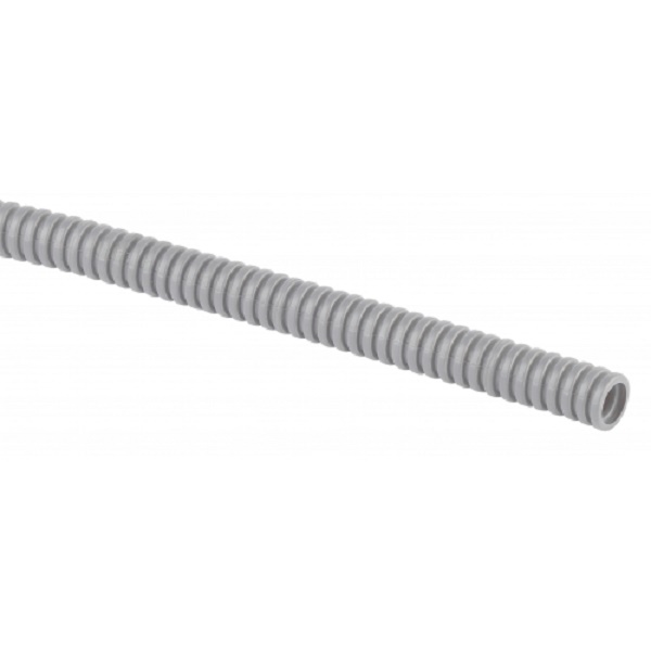 Труба ЭРА гофрированная ПВХ (серый) d20мм с зонд. легкая 100м (Б20110)