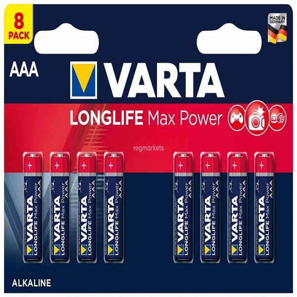 Батарейка VARTA MAX Power LR03 BP8 (681563)