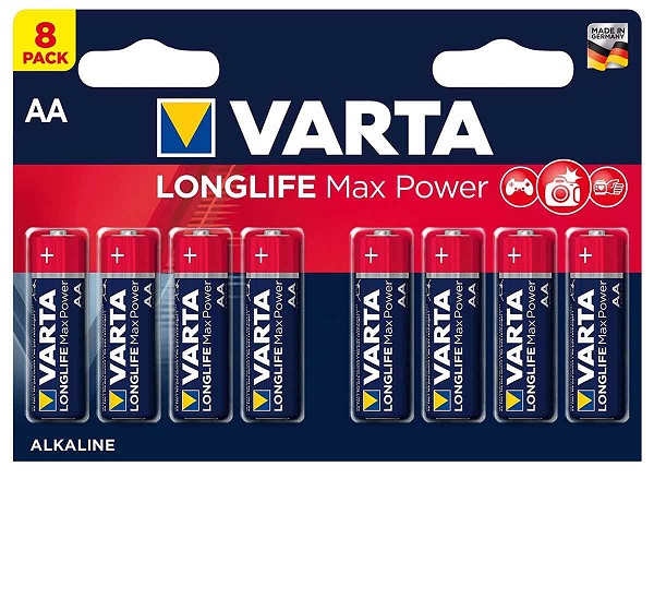 Батарейка VARTA MAX Power LR6 BP8 (681532)