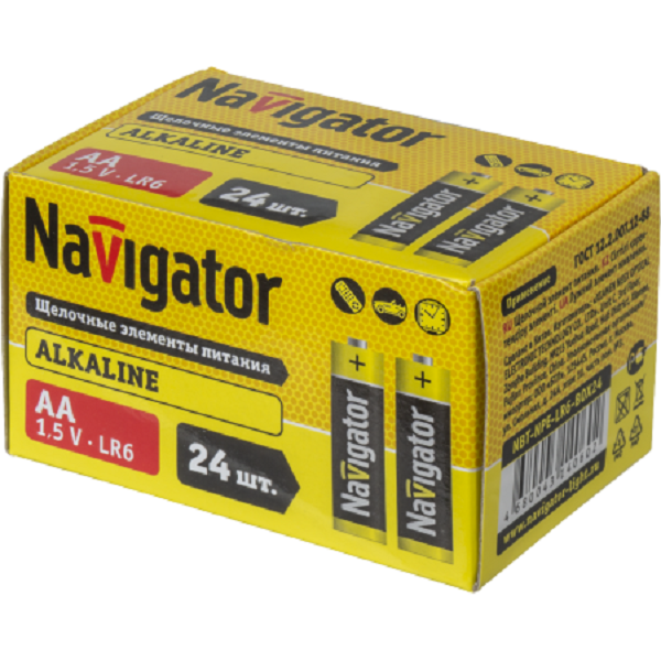 Батарейка Navigator NBT-NE LR6 BP24