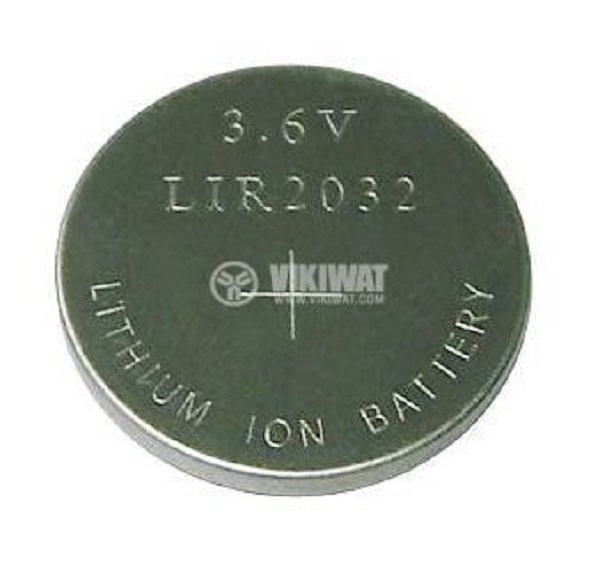 Элемент литий-ионный EEMB LIR2032 45mAh, 3,6В