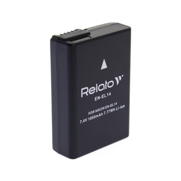 Аккумуляторная батарея RELATO EN-EL-14 7.4В 1050Ач Li-ion для Nikon