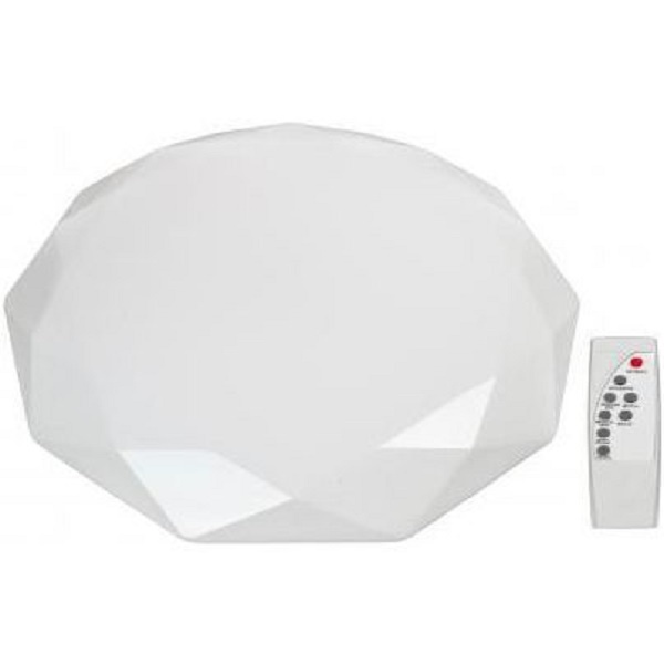Светильник КОМЕТА LED 80Вт-500W 220В 3/6К (линз) 500мм потолочный светод-й с ПДУ белый