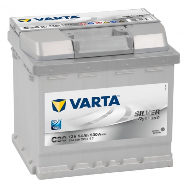 Авто аккумулятор VARTA Silver Dynamic C30 54Ач (119730)