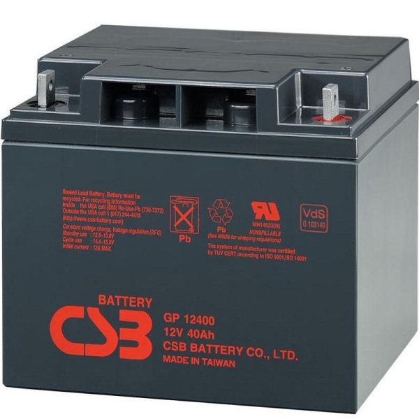 Аккумуляторная батарея CSB GP 12400 12В 40Ач