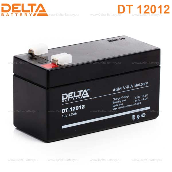 Аккумуляторная батарея DELTA DT 12012 12В 1,2Ач