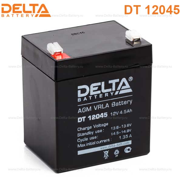 Аккумуляторная батарея DELTA DT 12045 12В 4,5Ач 