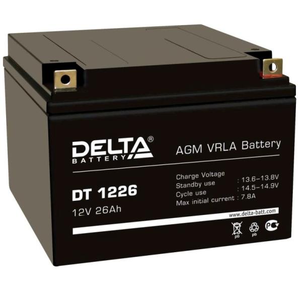 Аккумуляторная батарея DELTA DT 1226 12В 26Ач