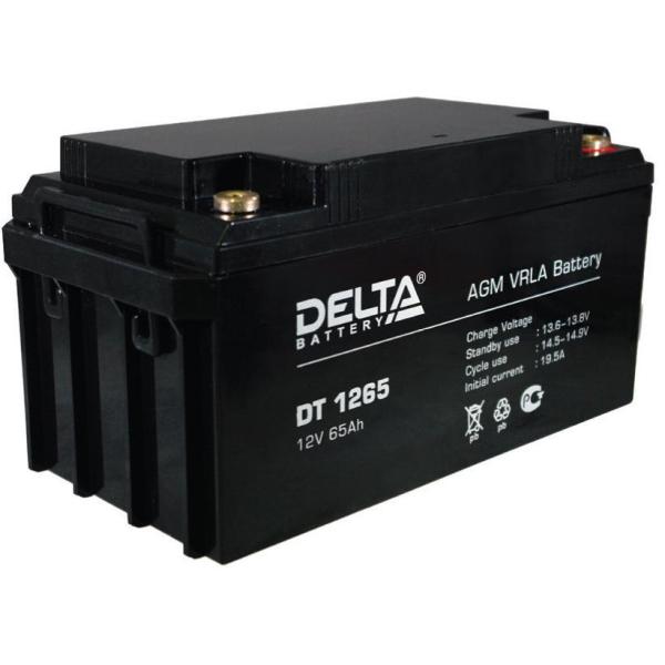 Аккумуляторная батарея DELTA DT 1265 12В 65Ач