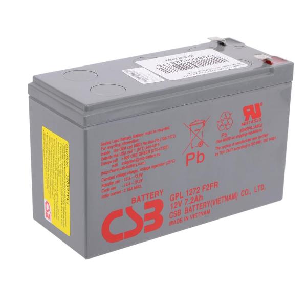 Аккумуляторная батарея CSB GPL  1272 12В 7,2Ач 10 лет