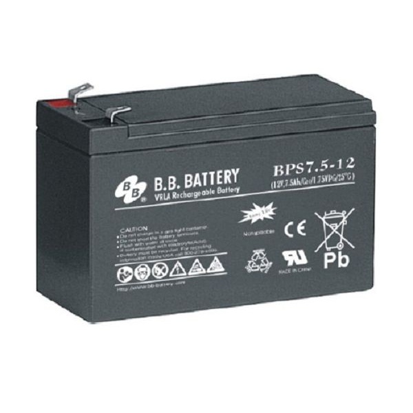 Аккумуляторная батарея B.B.Battery BPS 7.5-12  12B 7.5Ah (10 лет)