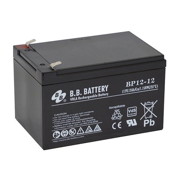 Аккумуляторная батарея B.B.Battery BP 12-12 12B 12Ah