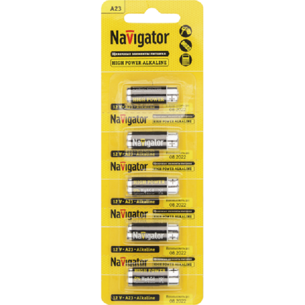 Батарейка Navigator NBT-NE A23 BP5