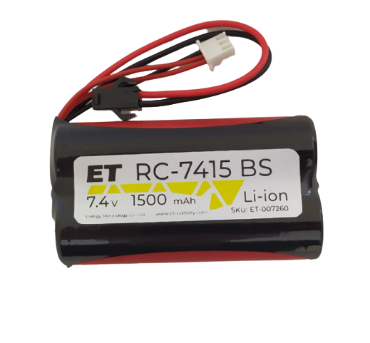 Аккумулятор ET RC-7415BS 7.4В, 1500мАч, с балансировкой