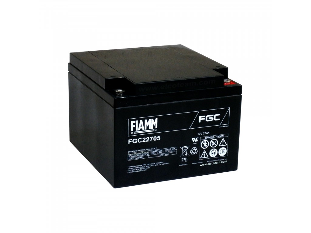 Аккумуляторная батарея FIAMM  FGC 22705 12В 27Ач  (для циклического применения)